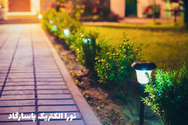 اصول نورپردازی حیاط خانه
